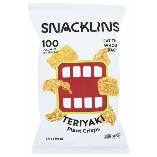 SNACKLINS Grocery > Snacks > Chips SNACKLINS Teriyaki Plant Crisps, 3 oz