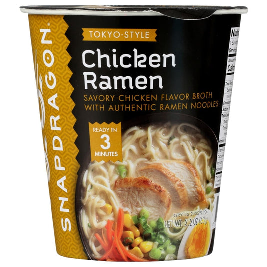 SNAPDRAGON: Ramen Chicken Cup 2.2 OZ (Pack of 6) - Grocery > Soups & Stocks - SNAPDRAGON