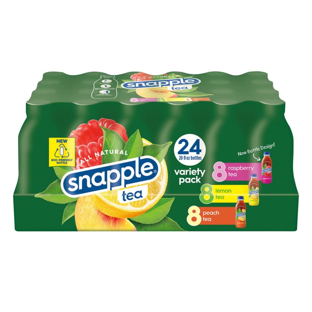 Snapple Ice Tea Variety Pack, 24 pk./20 fl. oz. | ShelHealth