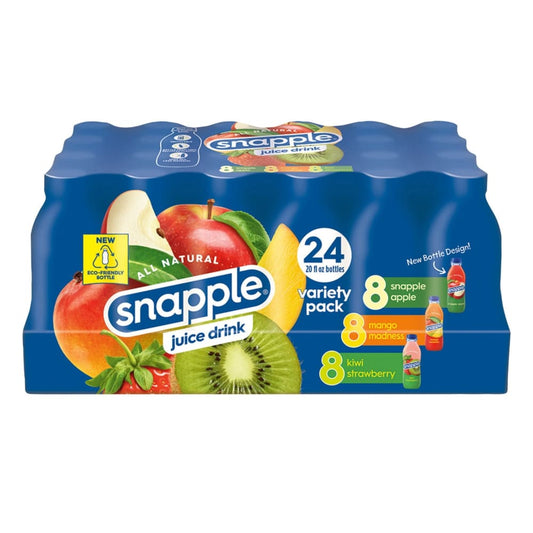 Snapple Juice Drink Variety Pack 24 pk./20 fl. oz. - Snapple