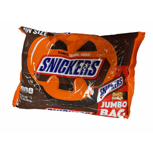 Snickers Snickers Fun Size Halloween Chocolate Candy Bars, 18.71oz Bag