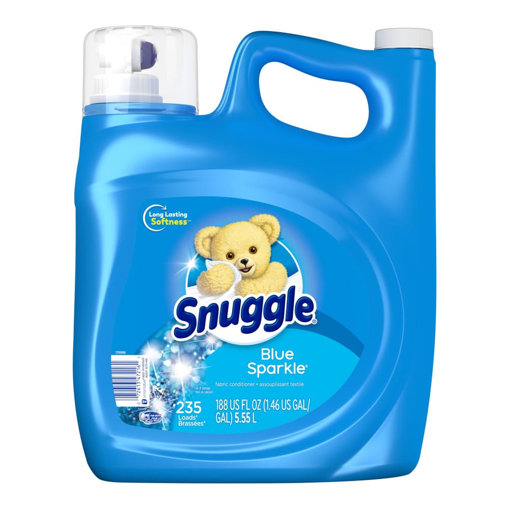Snuggle Blue Sparkle Liquid Fabric Softener 188 oz. - Snuggle