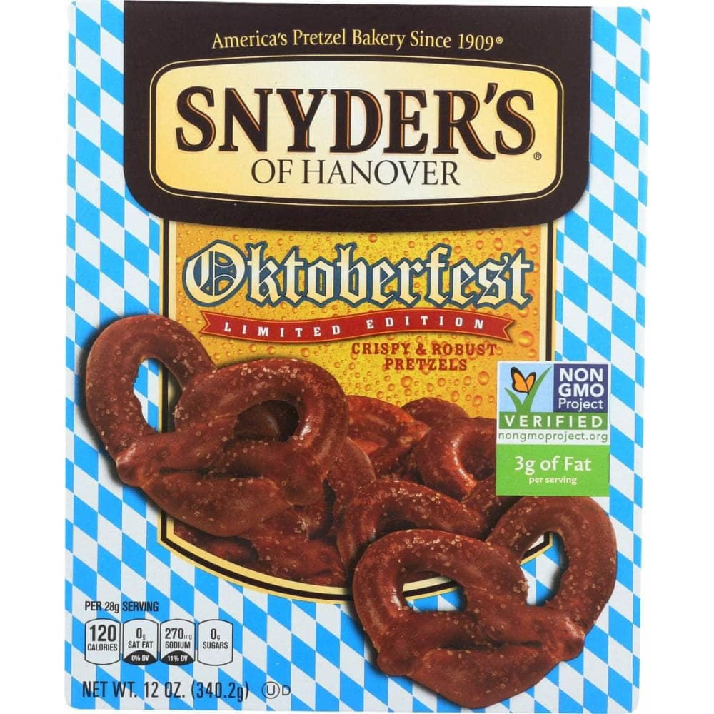 SNYDERS OF HANOVER SNYDERS OF HANOVER Pretzel Hard Oktbrfst Bvr, 12 oz