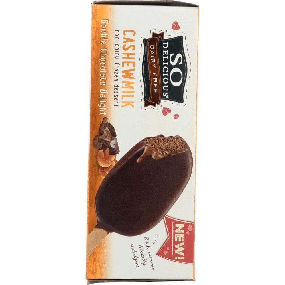 SO DELICIOUS So Delicious Cashewmilk Dipped Double Chocolate Delight, 9.2 Oz