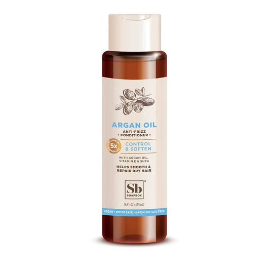 SOAPBOX: Argan Oil Control and Soften Conditioner 16 fo (Pack of 4) - Beauty & Body Care > Hair Care > Conditioner - SOAPBOX
