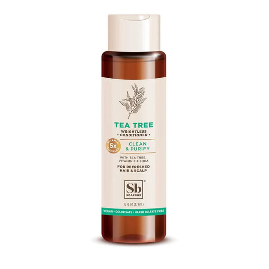 SOAPBOX: Tea Tree Clean and Purify Conditioner 16 fo (Pack of 4) - Beauty & Body Care > Hair Care > Conditioner - SOAPBOX