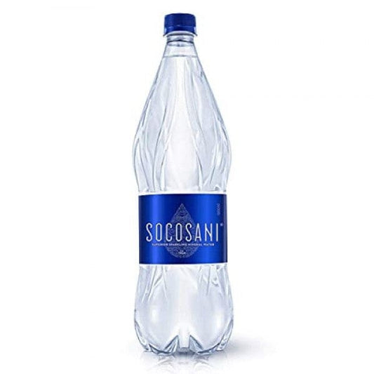 SOCOSANI: Sparkling Mineral Water Glass 25.3 fo (Pack of 5) - Beverages > Water > Sparkling Water - SOCOSANI