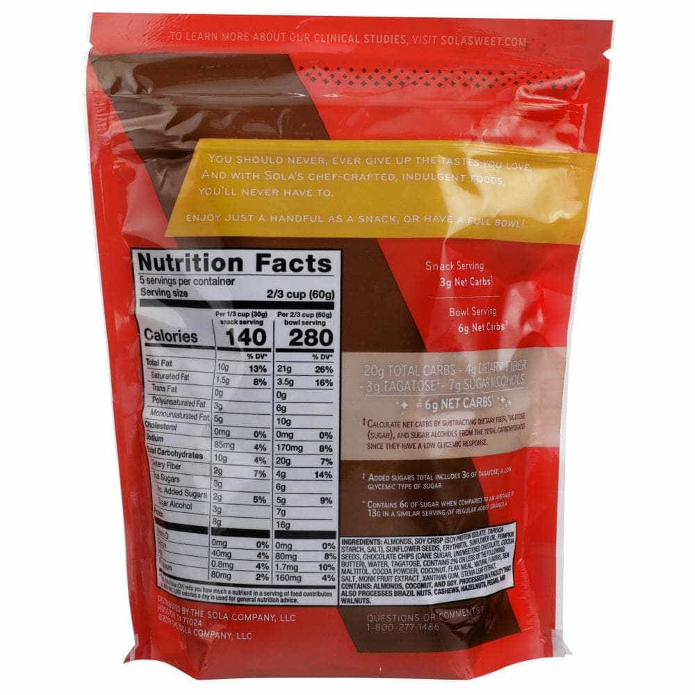 Sola Sola Double Chocolate Granola, 11 oz
