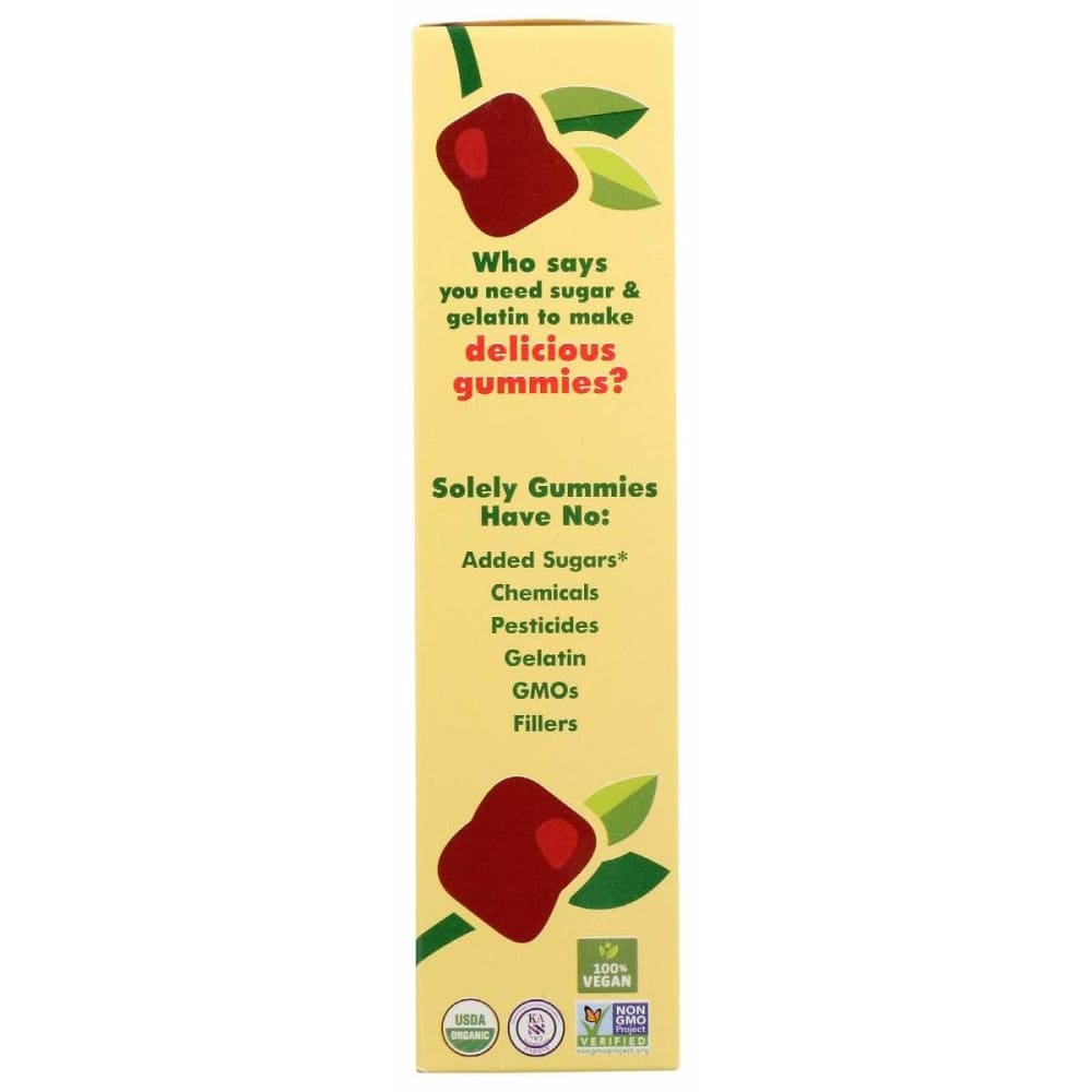 SOLELY Grocery > Chocolate, Desserts and Sweets > Candy SOLELY Fruit Gummies Mango, 3.5 oz