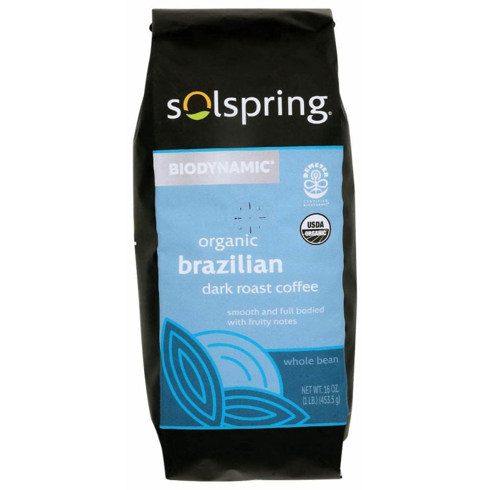 SOLSPRING SOLSPRING Coffee Dk Roast Brazilian, 1 ea