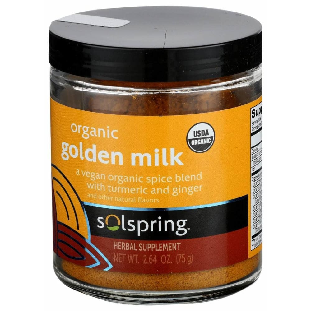 SOLSPRING SOLSPRING Organic Golden Milk, 2.64 oz