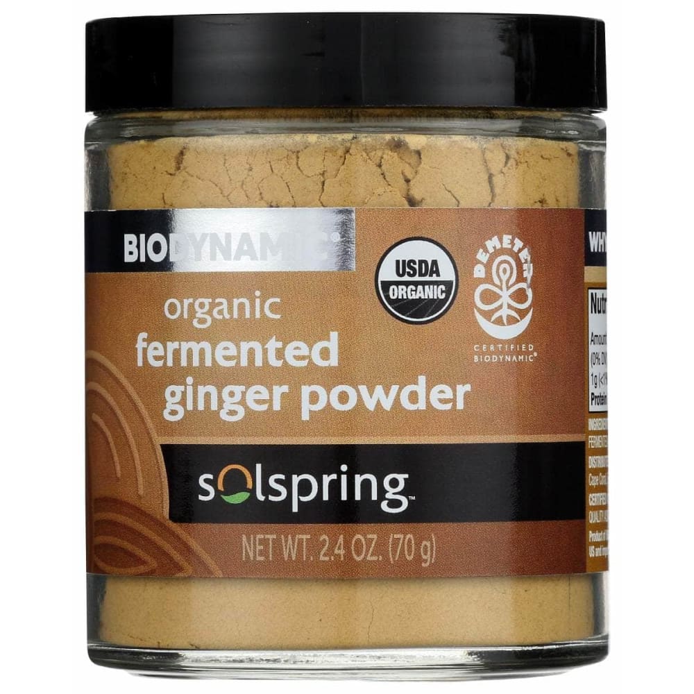 SOLSPRING SOLSPRING Powder Ginger Fermented, 2.4 oz
