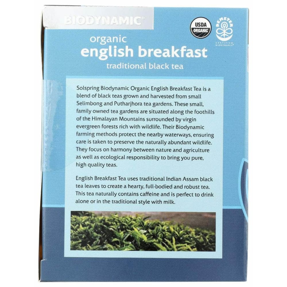 SOLSPRING Grocery > Beverages > Coffee, Tea & Hot Cocoa SOLSPRING: Tea English Breakfast, 1 ea