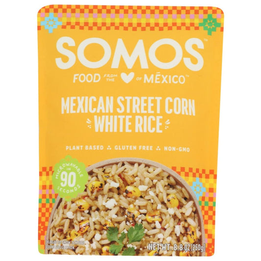 SOMOS: Mexican Street Corn White Rice 8.8 oz (Pack of 5) - Rice - SOMOS