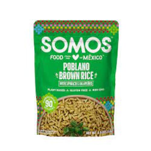 SOMOS: Rice Brown Poblano 8.8 oz (Pack of 5) - Grocery > Pantry > Rice - SOMOS