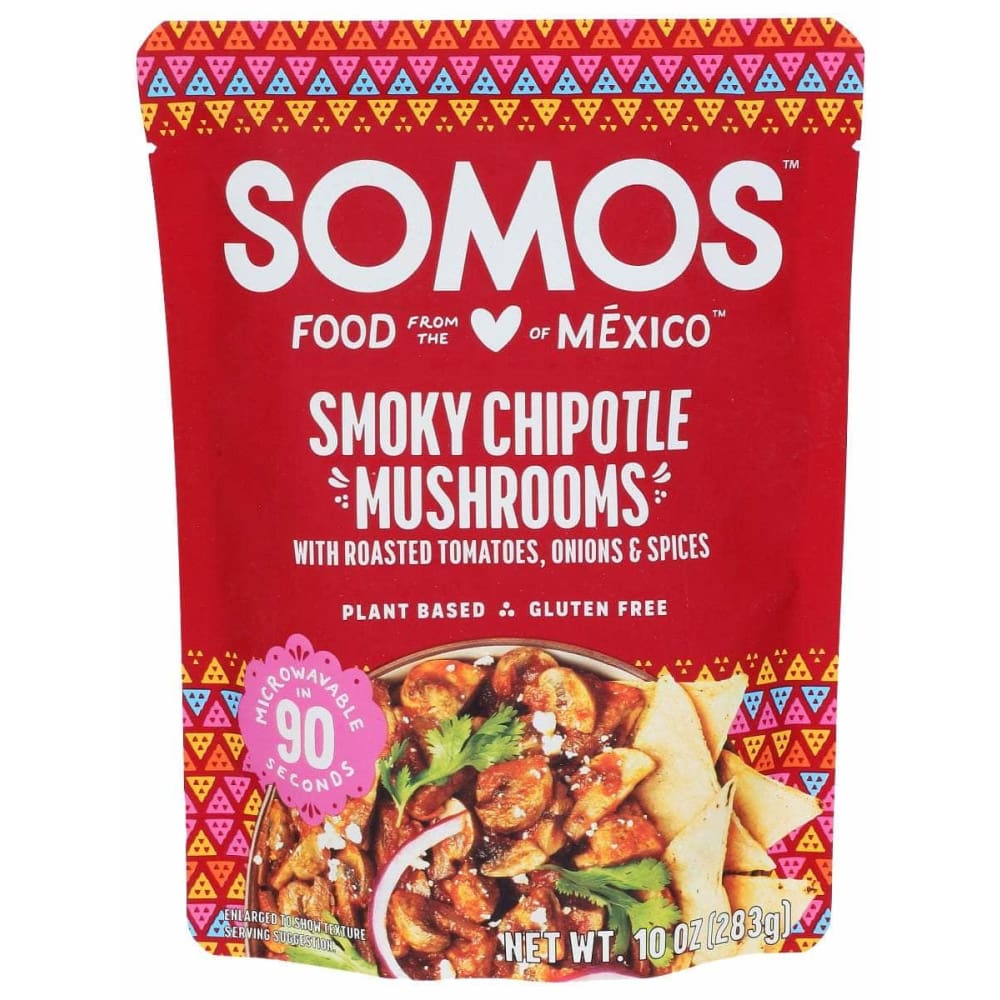SOMOS Grocery > Pantry > Food SOMOS: Smoky Chipotle Mushrooms, 10 oz