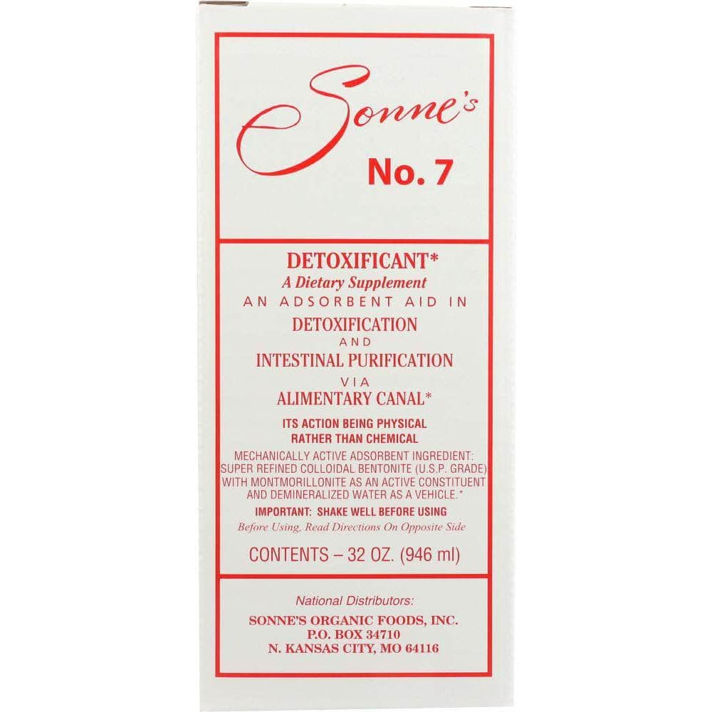 SONNES Sonne'S Detoxificant No. 7, 32 Oz