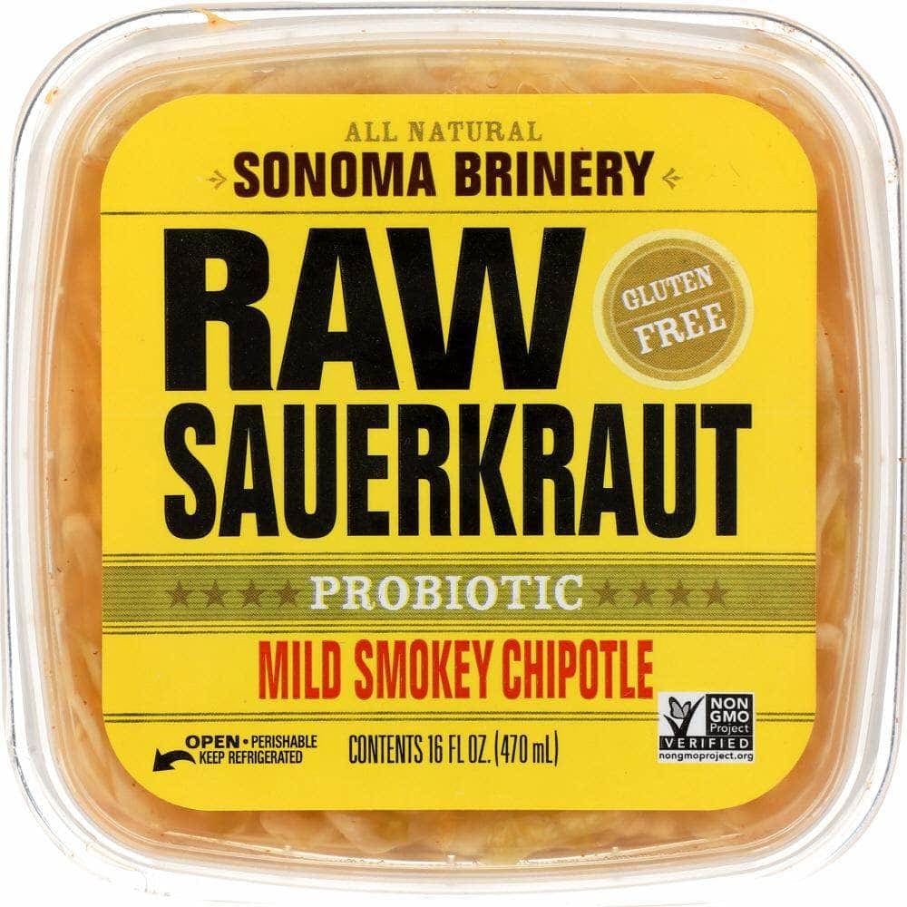 Sonoma Brinery Sonoma Brinery Raw Sauerkraut Mild Smokey Chipotle, 16 oz