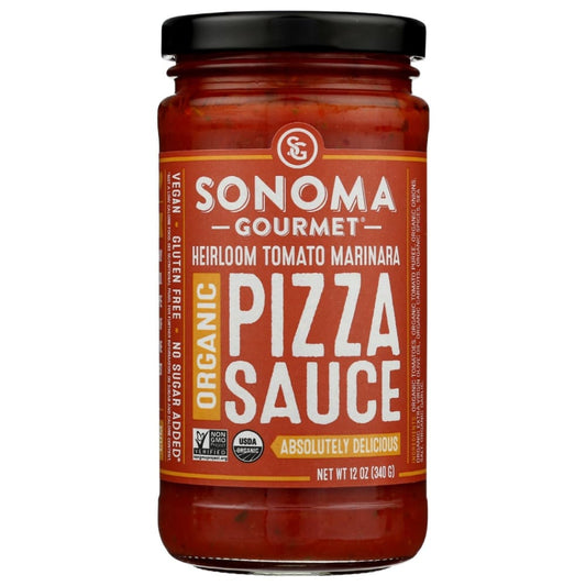 SONOMA GOURMET: Heirloom Tomato Pizza Sauce 12 oz (Pack of 5) - Grocery > Meal Ingredients > Sauces - SONOMA GOURMET