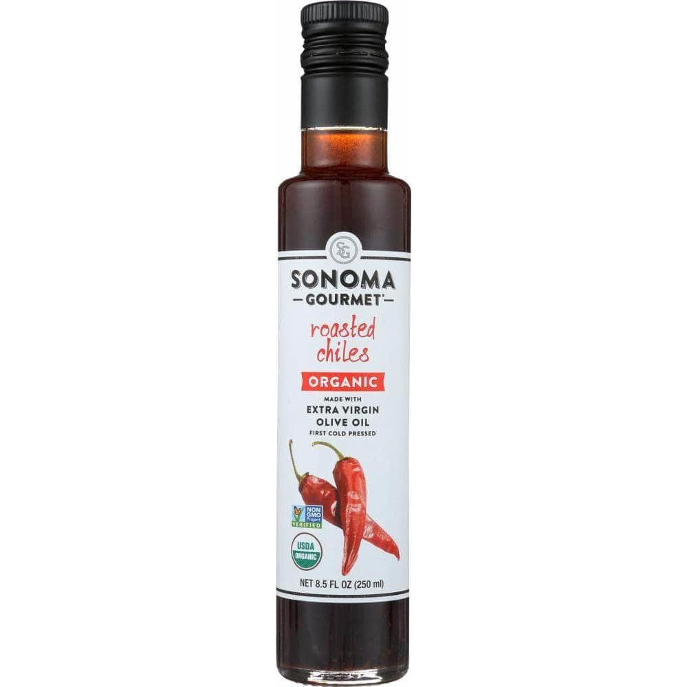 Sonoma Gourmet Oil Olive Extra Virgin Chile Arbol, 8.5 oz ShelHealth