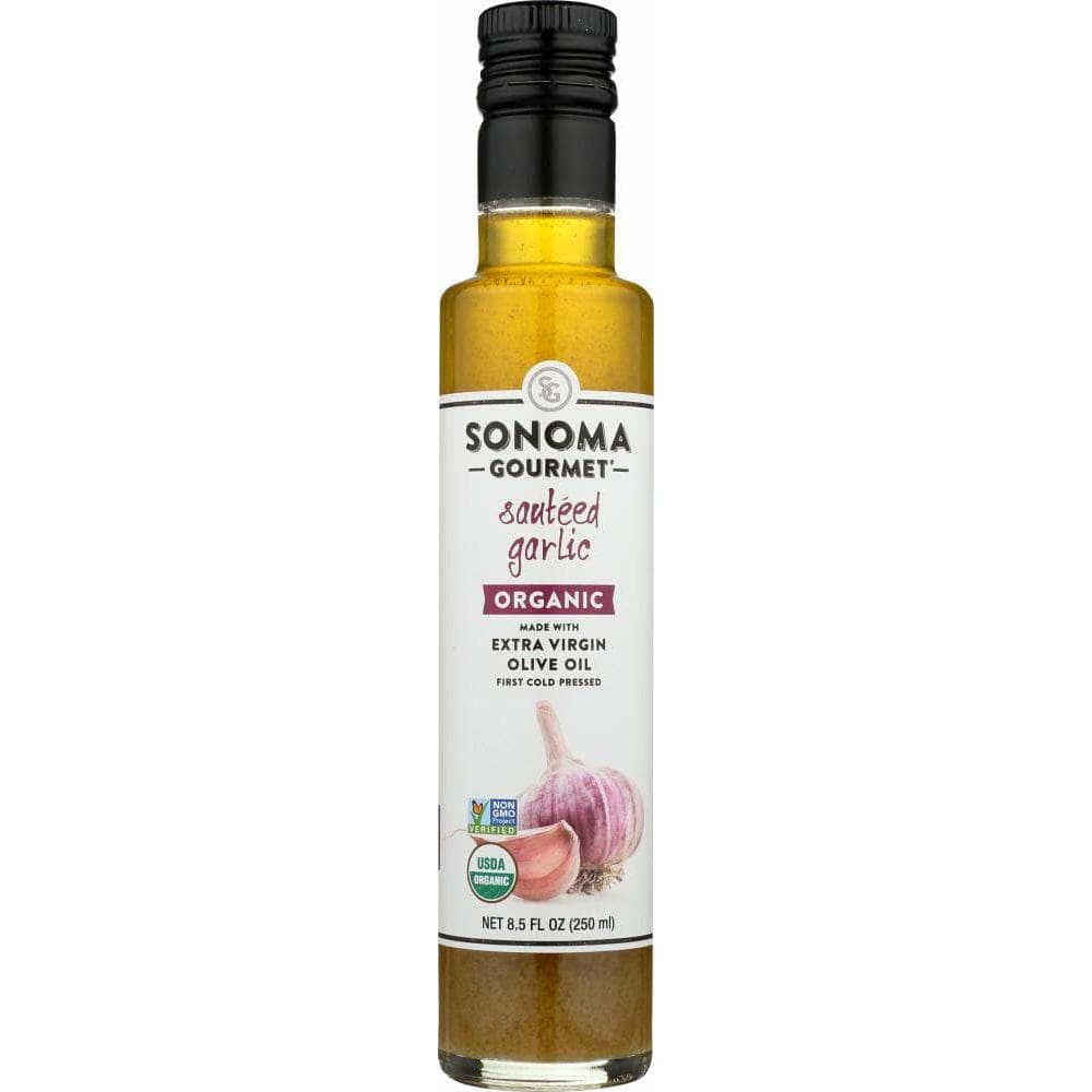 Sonoma Gourmet Sonoma Gourmet Oil Olive Extra Virgin Garlic Organic, 8.5 oz