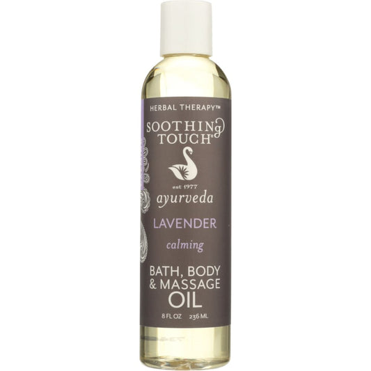 SOOTHING TOUCH: Oil Bath Body Mass Lavndr 8 FO (Pack of 3) - Beauty & Body Care > Aromatherapy and Body Oils > Body & Massage Oils -