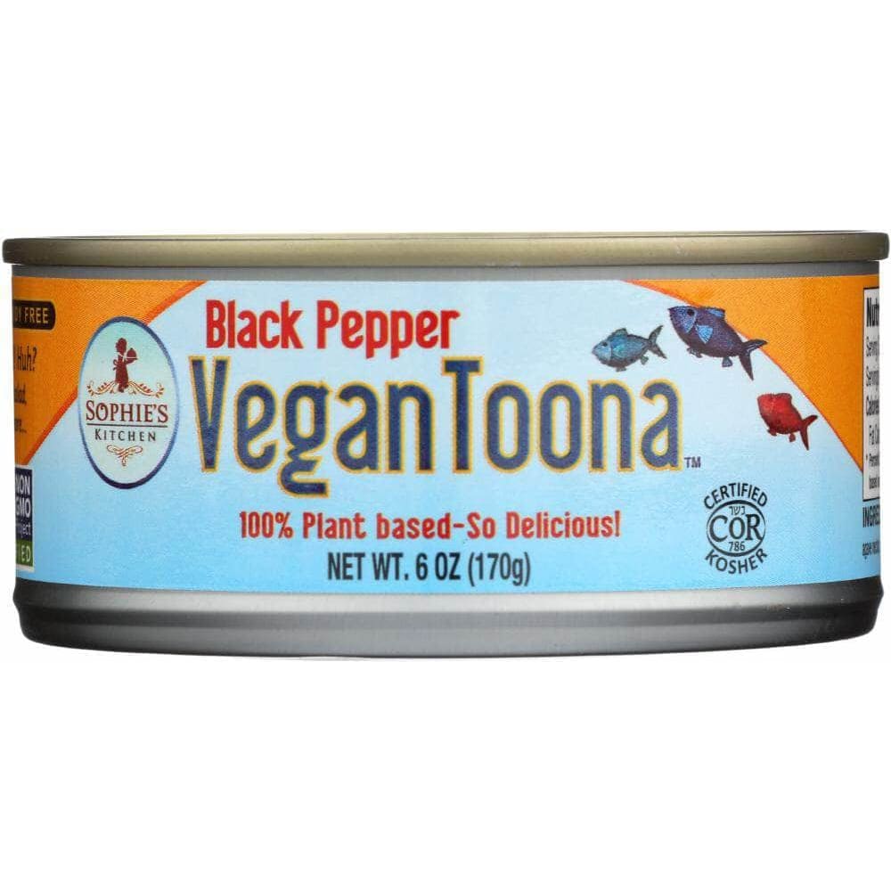 Sophies Kitchen Sophies Kitchen Vegan Toona Black Pepper Can, 6 oz