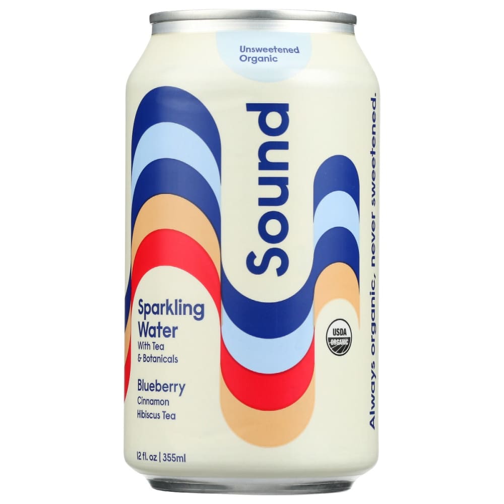 SOUND: Water Sparkling Blueberry 12 fo - Grocery > Beverages > Water > Sparkling Water - Sound