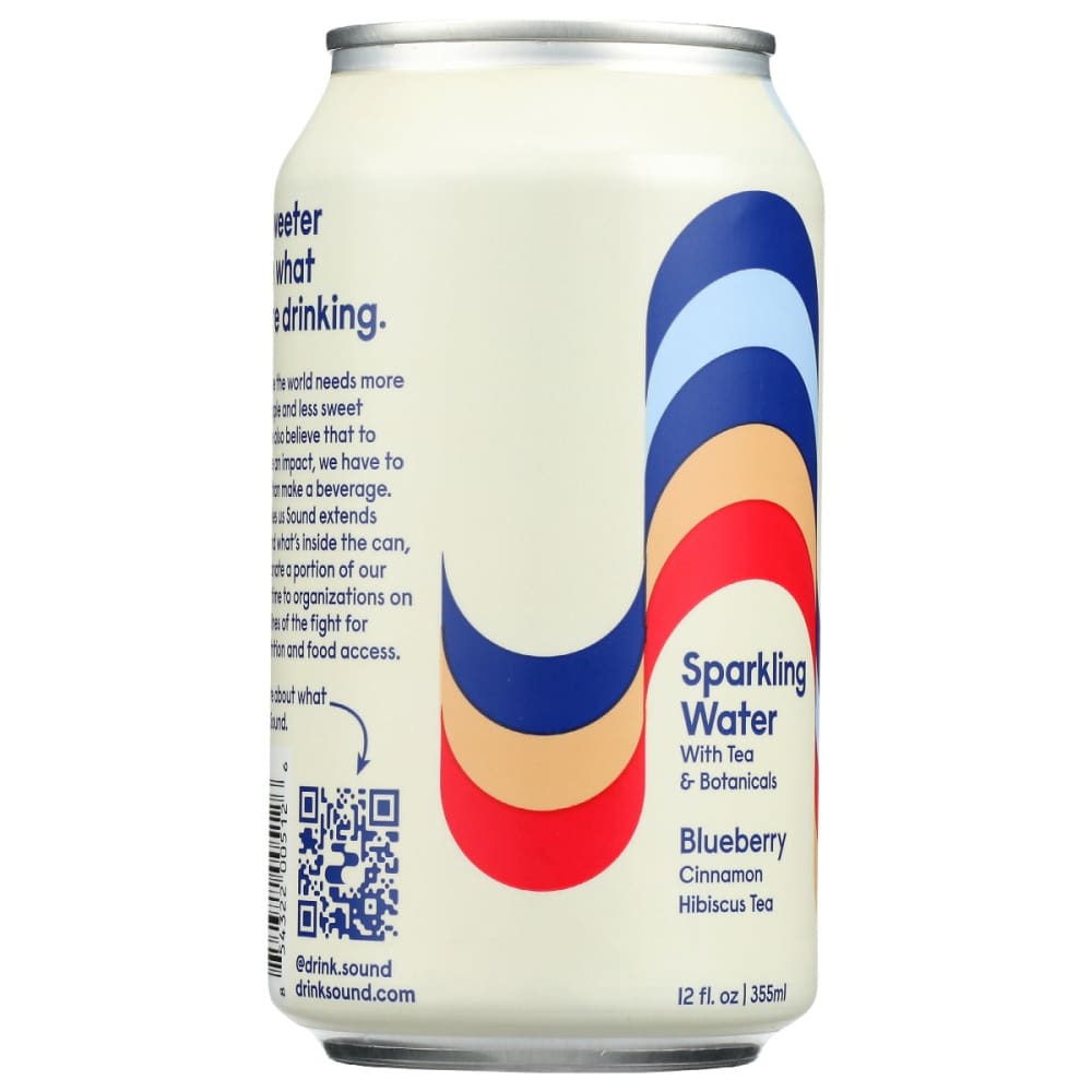SOUND: Water Sparkling Blueberry 12 fo - Grocery > Beverages > Water > Sparkling Water - Sound