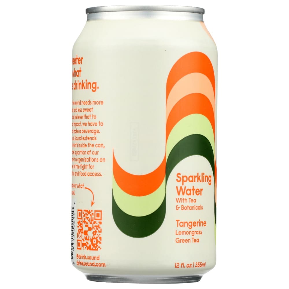 SOUND: Water Sparkling Tangerine 12 fo - Grocery > Beverages > Water > Sparkling Water - Sound
