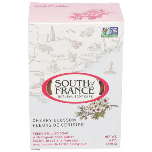 SOUTH OF FRANCE SOUTH OF FRANCE Cherry Blossom Soap Bar, 6 oz