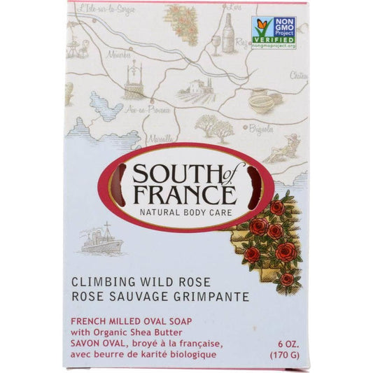 SOUTH OF FRANCE South Of France Soap Bar Climbing Wild Rose, 6 Oz