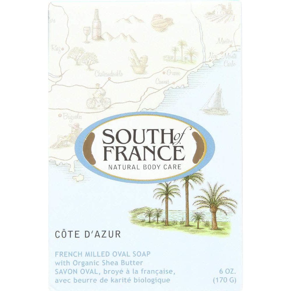 SOUTH OF FRANCE South Of France Soap Bar Cote D Azur, 6 Oz