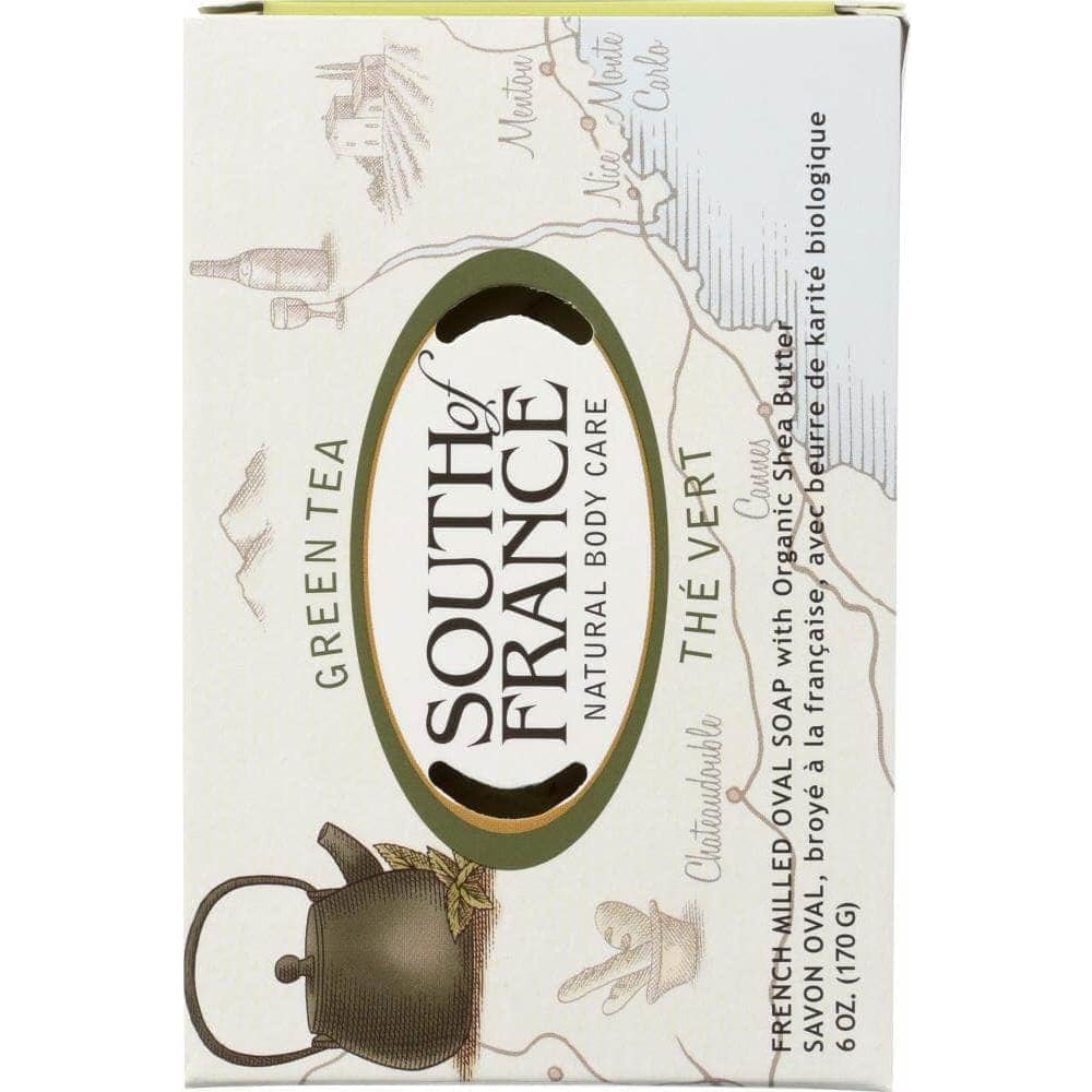 SOUTH OF FRANCE South Of France Soap Bar Green Tea, 6 Oz