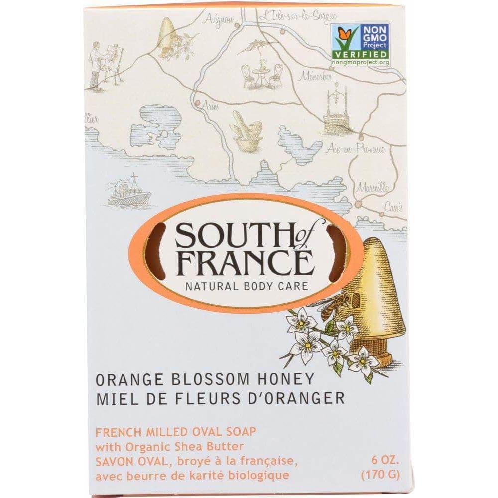 SOUTH OF FRANCE South Of France Soap Bar Orange Blossom Honey, 6 Oz