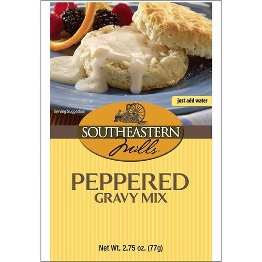 SOUTHEASTERN MILLS Southeastern Mills Old Fashioned Peppered Gravy Mix, 2.75 Oz