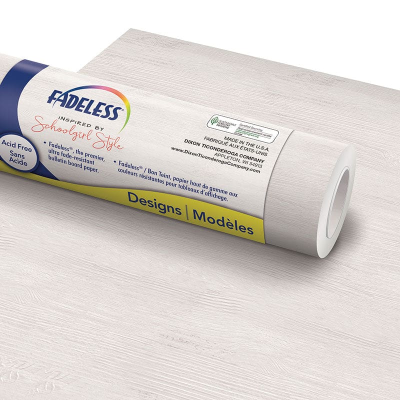 Southern Belle Shiplap 4X50Ft Roll Schoolgirl Style - Bulletin Board & Kraft Rolls - Dixon Ticonderoga Co - Pacon