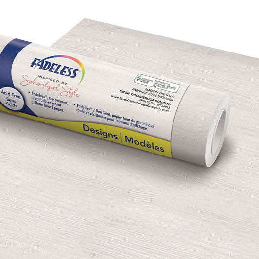 Southern Belle Shiplap 4X50Ft Roll Schoolgirl Style - Bulletin Board & Kraft Rolls - Dixon Ticonderoga Co - Pacon