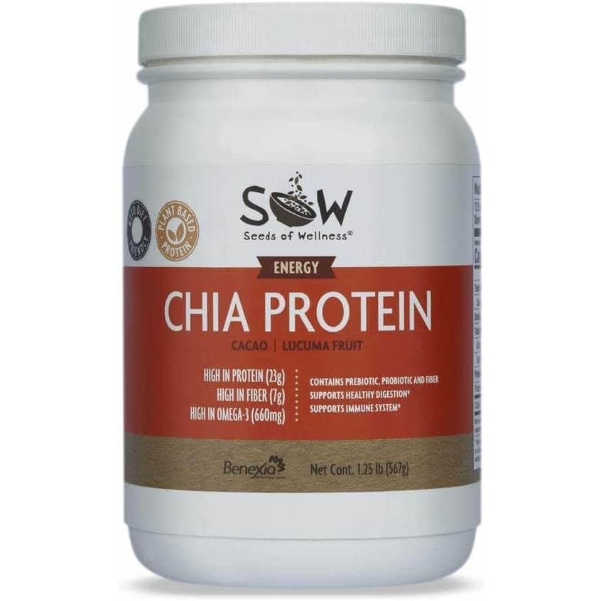 SOW Vitamins & Supplements > Protein Supplements & Meal Replacements SOW: Energy Chia Protein, 1.25 lb