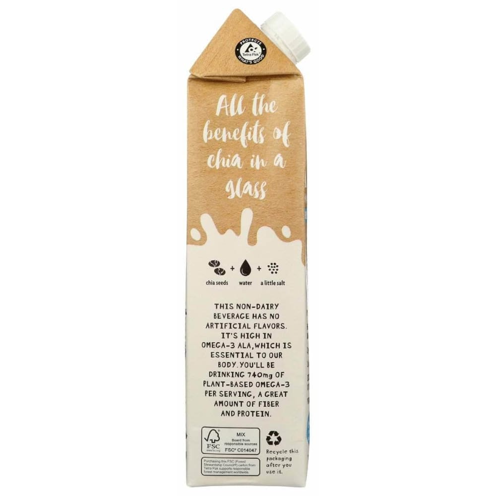 SOW Sow Milk Chia Unswtd Original, 32 Fo