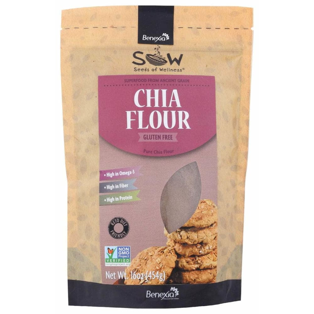 SOW Grocery > Cooking & Baking > Flours SOW: Pure Chia Flour, 16 oz
