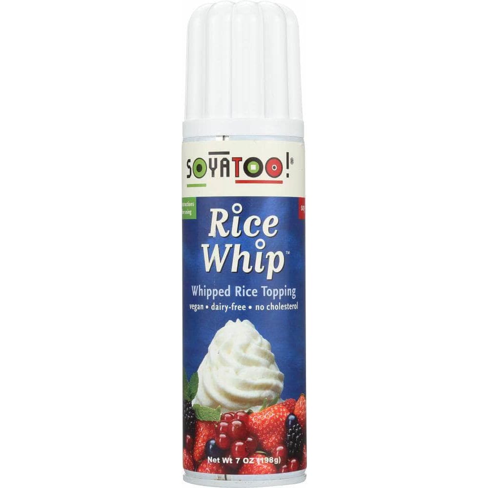 Soyatoo Soyatoo Rice Whip Topping, 7 oz