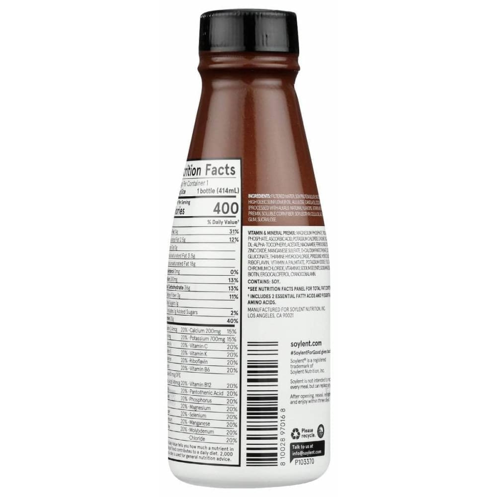 SOYLENT Soylent Soy Prtn Rtd Chocolate, 14 Oz