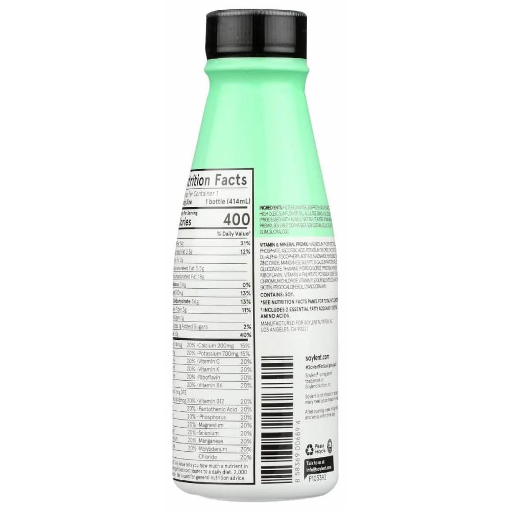 SOYLENT Soylent Soy Prtn Rtd Mint Choc, 14 Oz
