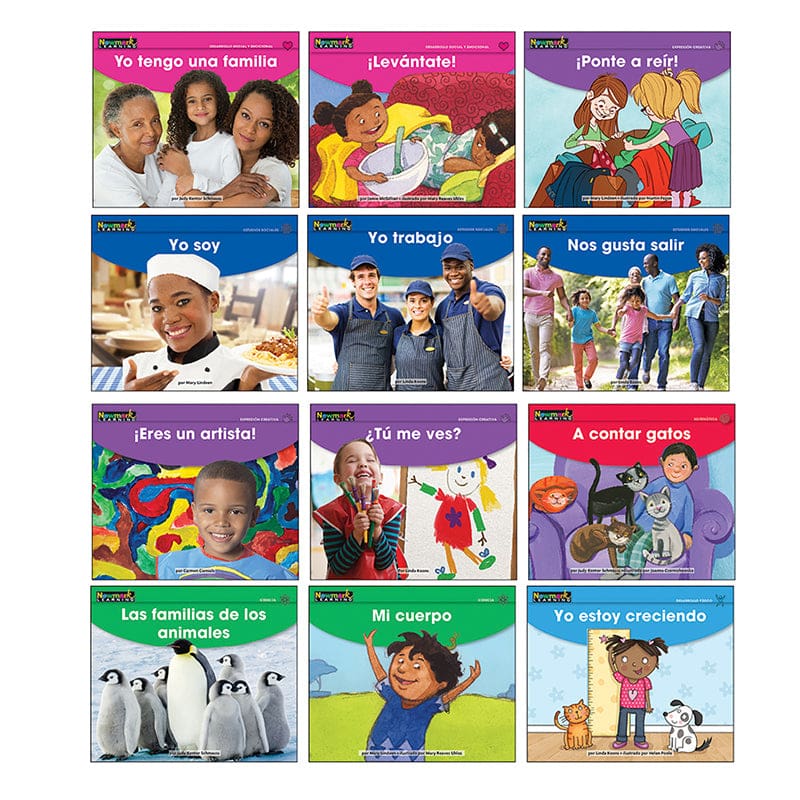 Span Myself And My Family Theme Set Early Rising Readers - Books - Newmark Learning