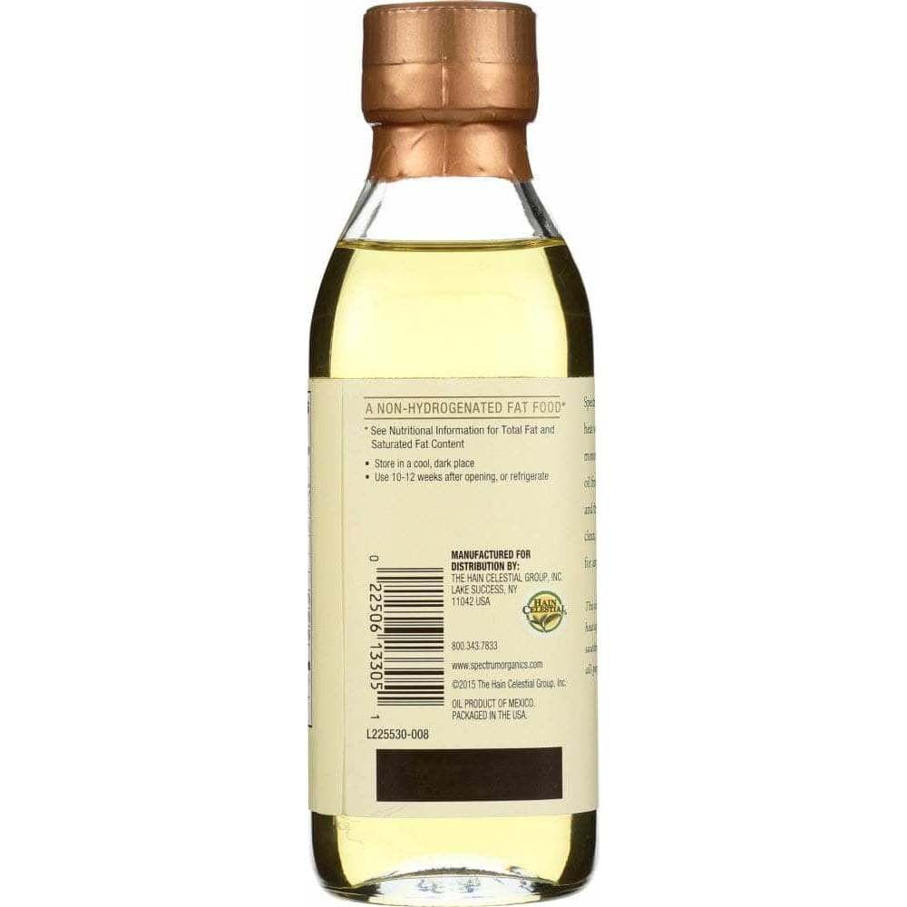 Spectrum Organic Products Spectrum Naturals Avocado Oil Refined, 8 oz