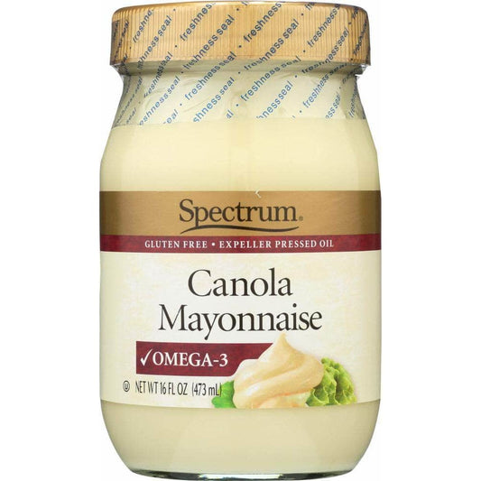 Spectrum Organic Products Spectrum Naturals Canola Mayonnaise, 16 oz