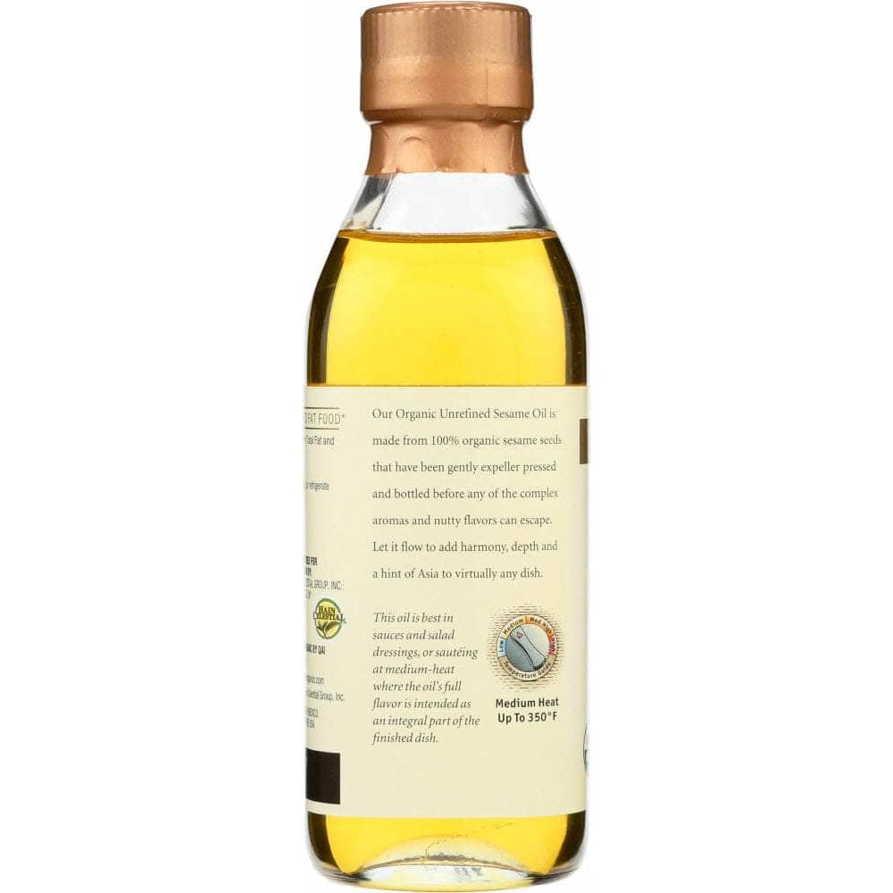Spectrum Organic Products Spectrum Naturals Oil Sesame Unrefined, 8 oz