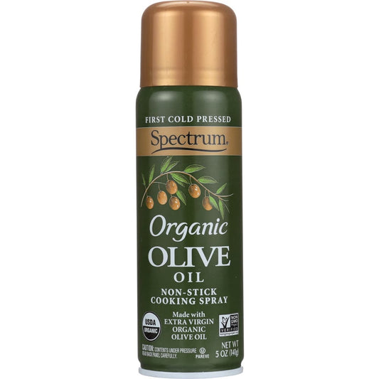 SPECTRUM NATURALS: Organic Extra Virgin Olive Oil Spray 5 oz (Pack of 3) - Cooking Oils & Sprays - SPECTRUM ORGANIC PRODUCTS