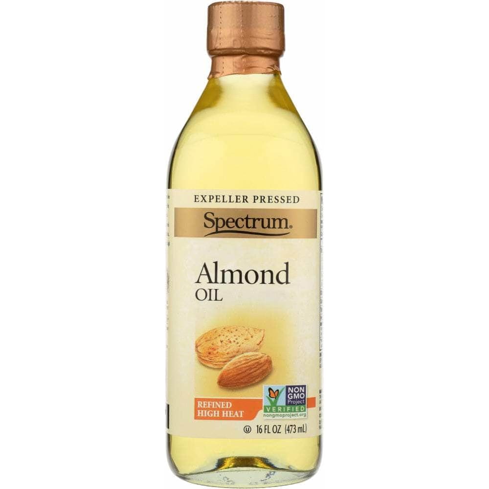 Spectrum Organic Products Spectrum Naturals Refined Almond Oil, 16 oz